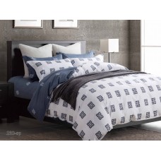 Комплект постельного белья из сатина Cleo SP-263 двуспальный 