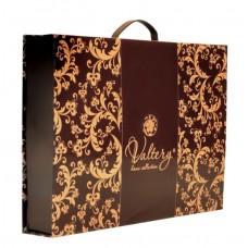 Комплект постельного белья из сатина с вышивкой и отделкой гобеленом Valtery 110-65 евро
