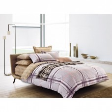Комплект постельного белья из стаина Cleo SL-022 двуспальный