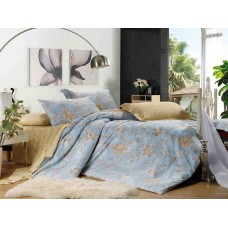 Комплект постельного белья из сатина Cleo SL-055 двуспальный