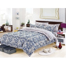 Комплект постельного белья из сатина Cleo SL-045 двуспальный