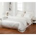 Комплект постельного белья сатин жаккард Cleo CLJ-126 евро размер