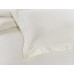 Однотонное постельное белье сатин Valtery LS22 полуторное кремовое