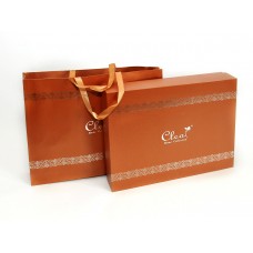 Комплект постельного белья из жаккарда Cleo CLP-012 евро
