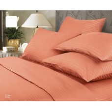 Комплект постельного белья сатин-страйп "Verossa" Clay двуспальный (наволочки 70*70)
